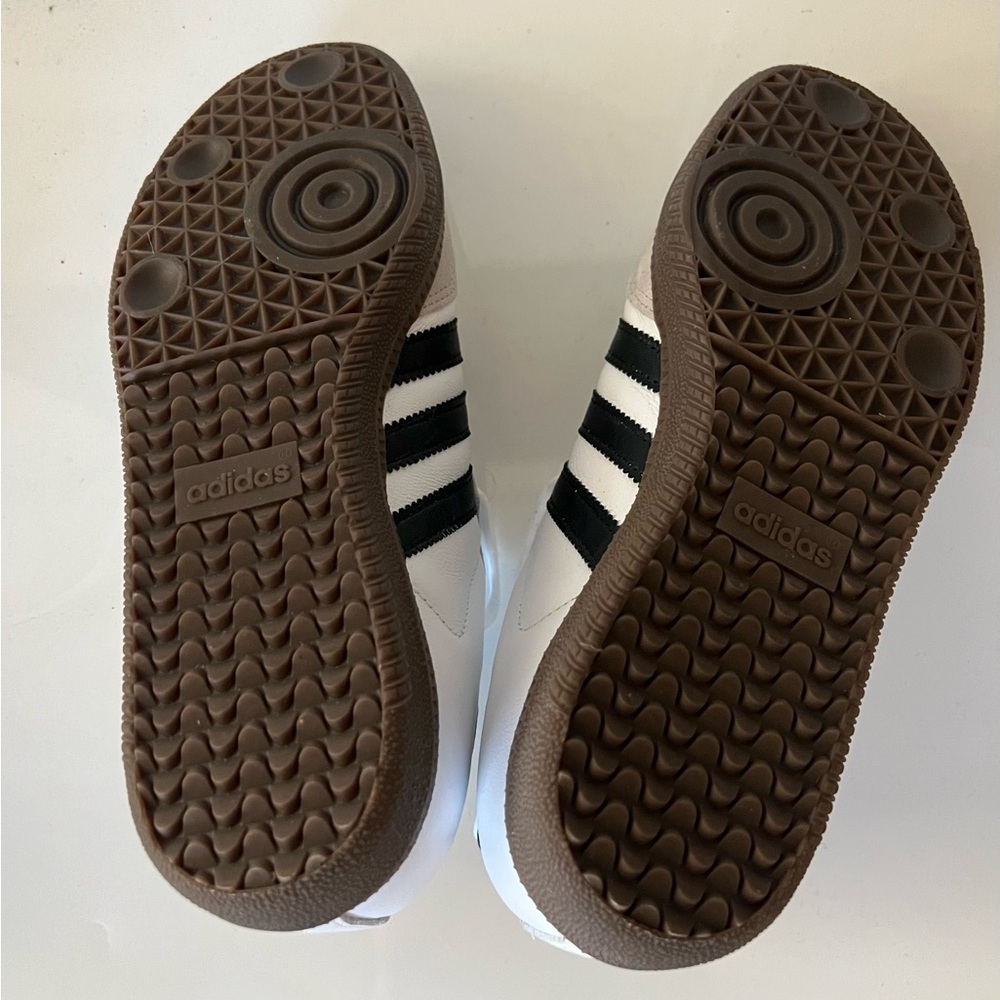 Adidas Samba Black White Grey Size 7.5 - Picture 5 of 5